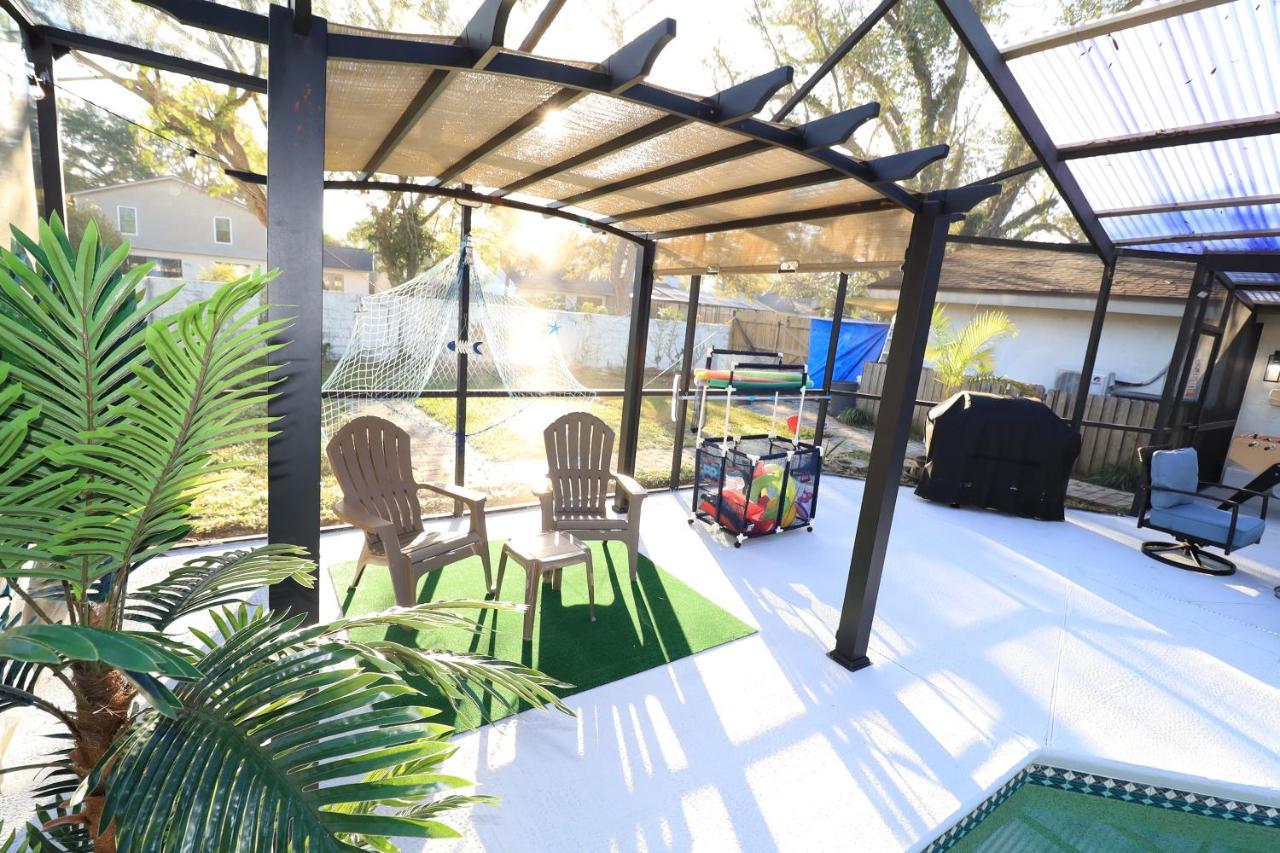 Boho Oasis With Pool- Paradise For Work & Fun Tampa Luaran gambar