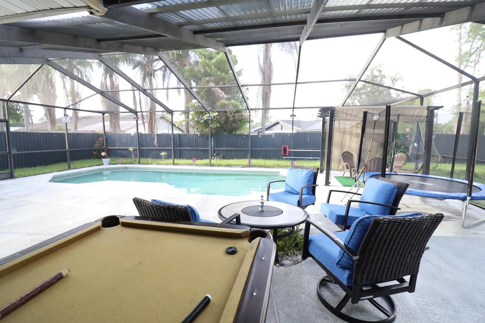 Boho Oasis With Pool- Paradise For Work & Fun Tampa Luaran gambar