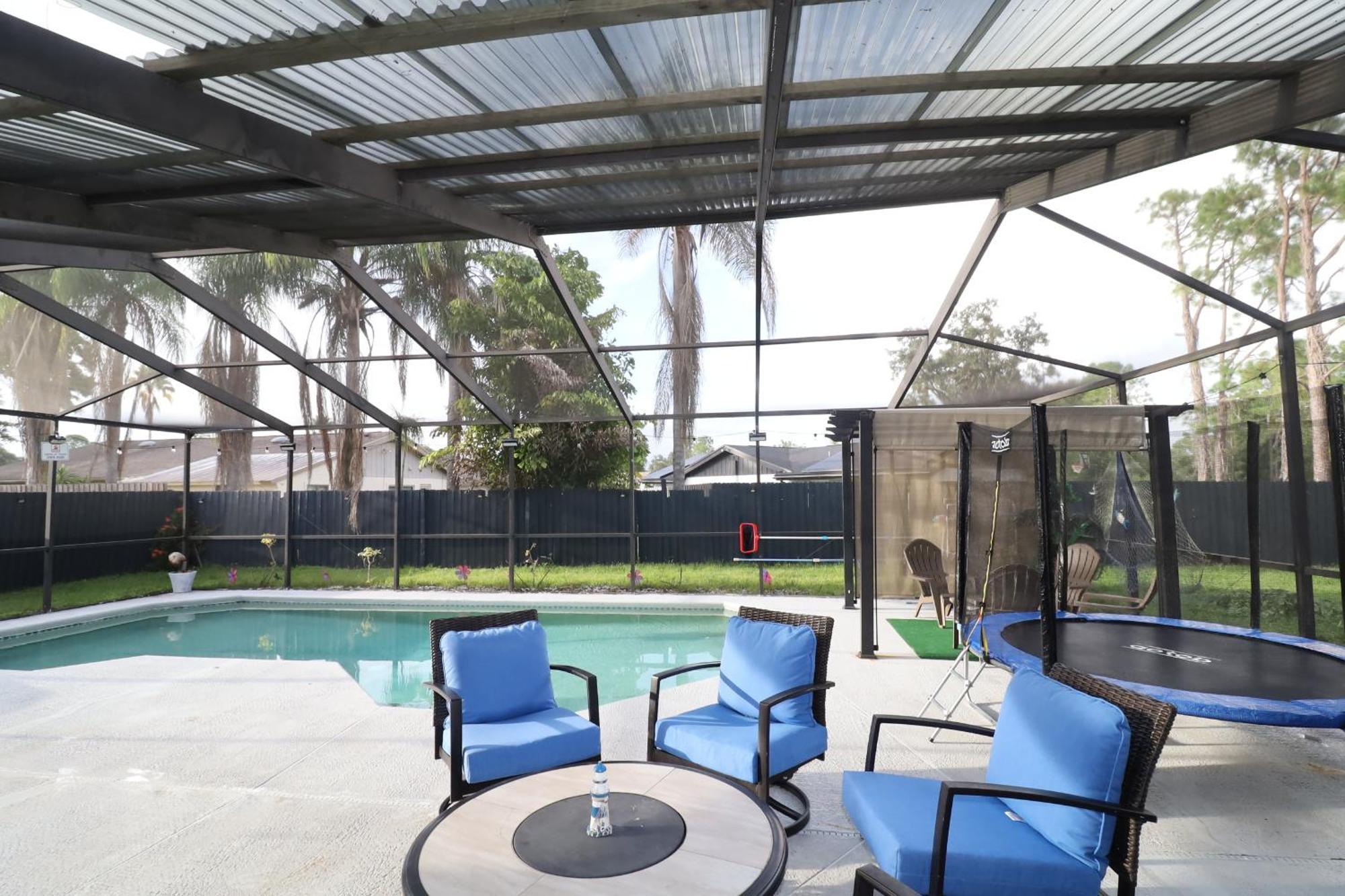 Boho Oasis With Pool- Paradise For Work & Fun Tampa Luaran gambar