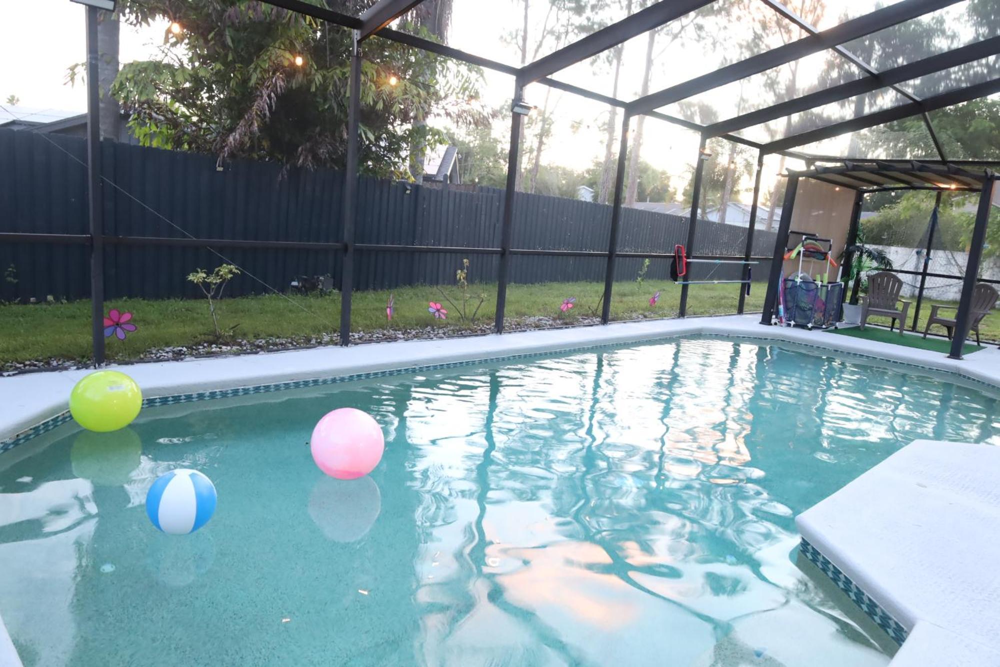 Boho Oasis With Pool- Paradise For Work & Fun Tampa Luaran gambar