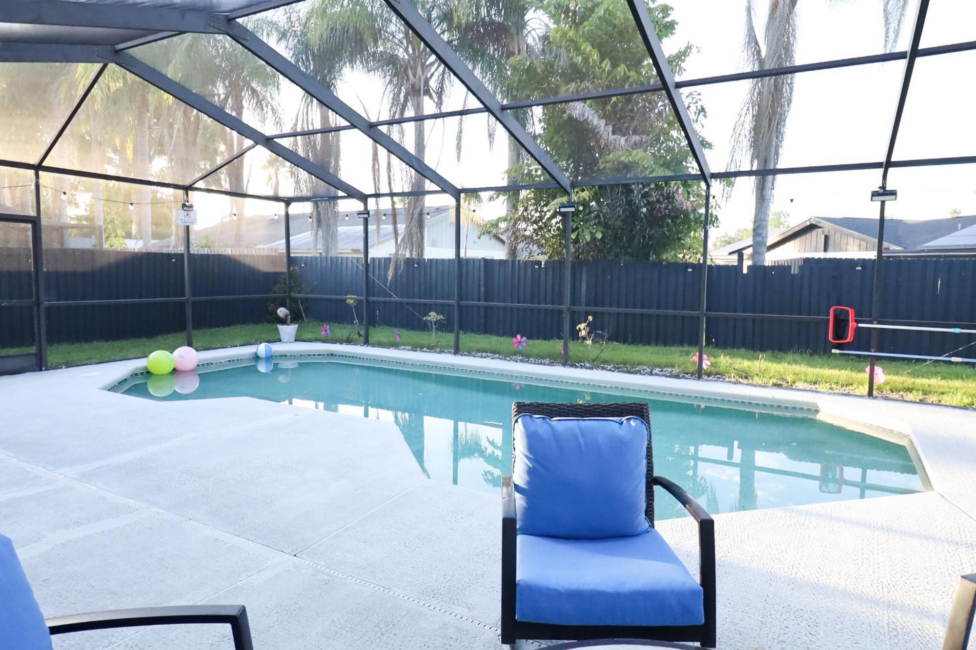 Boho Oasis With Pool- Paradise For Work & Fun Tampa Luaran gambar
